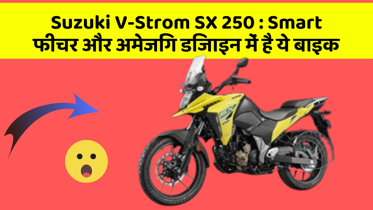 Suzuki V-Strom SX 250: Smart फीचर और अमेजिंग डिजाइन में है ये बाइक